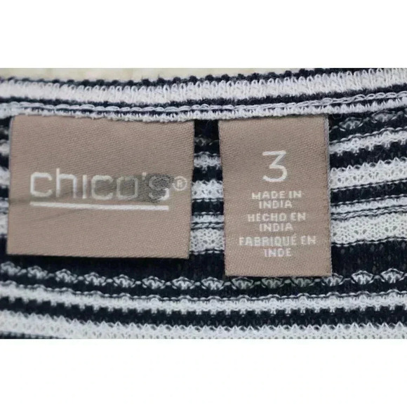 Chico's Women's Long Sleeve Tunic Top-Size 3 or XL - Picture 3 of 7